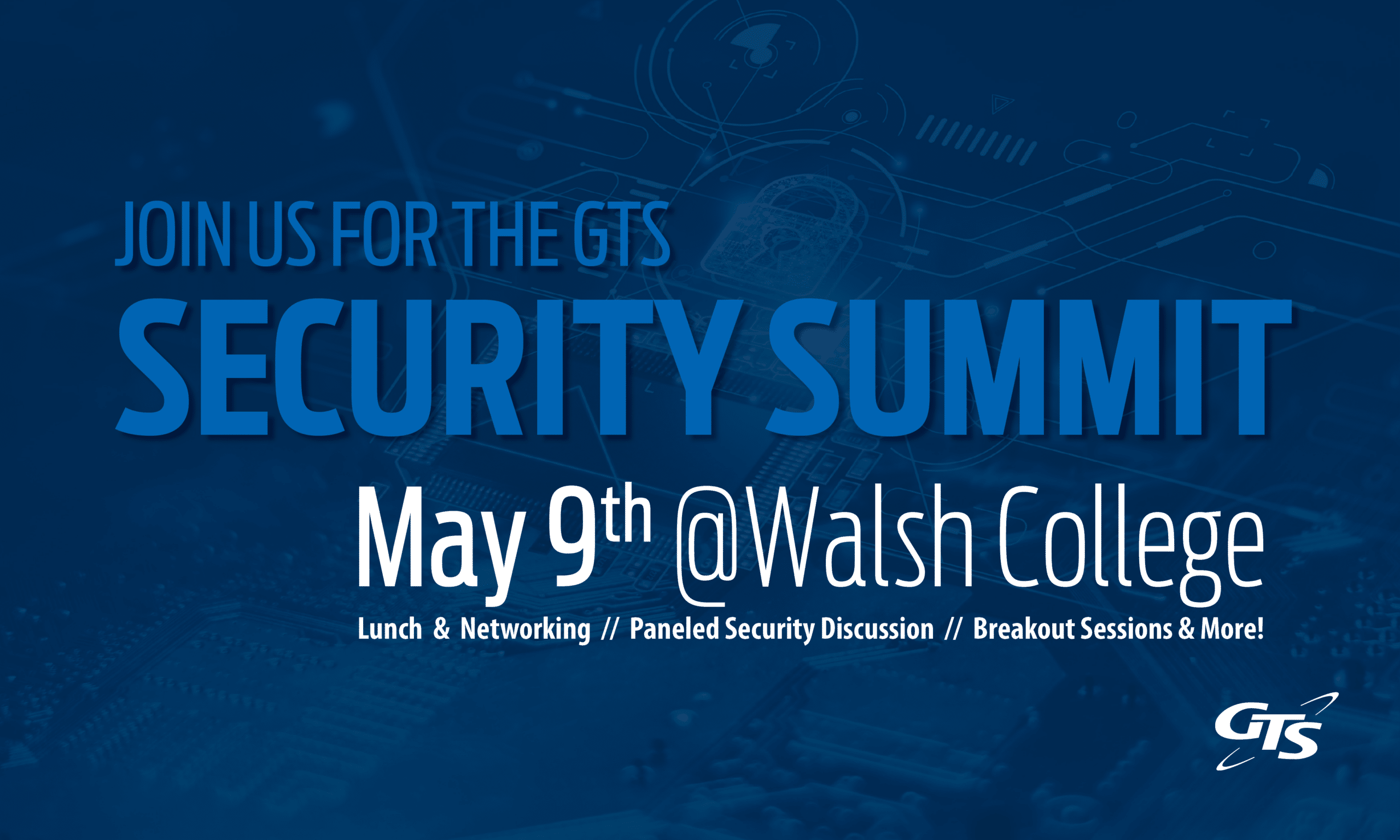 GTS Save the date Security Summit 2024